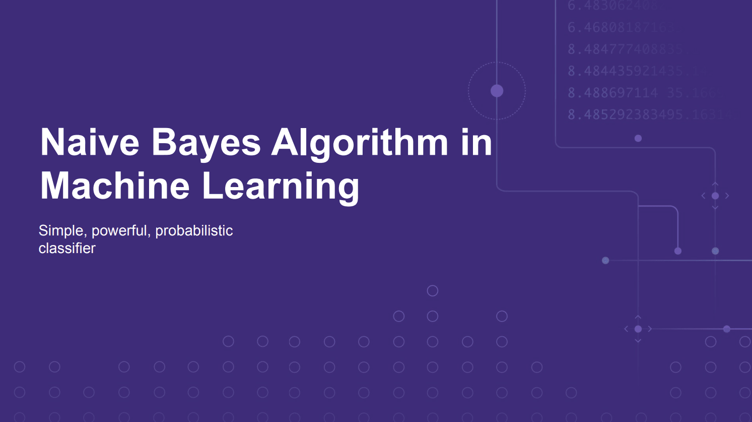 Naive Bayes Algorithm in Machine Learning